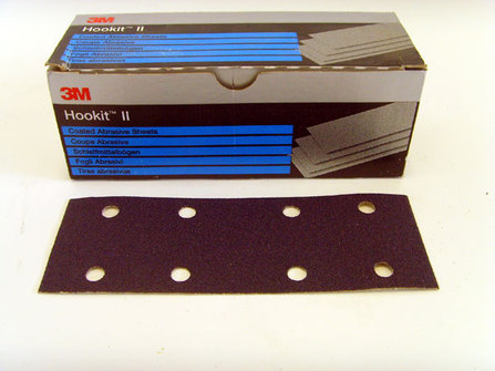 3M Hookit ll formát, suchý zip, 10děr P40 115 x 225mm