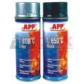 APP sprej žáruvzdorný černý L 650 C 400 ml